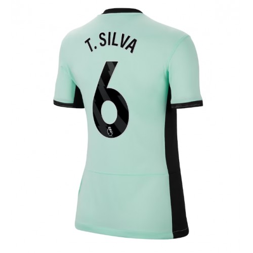 Maillot de foot Chelsea Thiago Silva #6 Troisième Femmes 2023-24 Manches Courte
